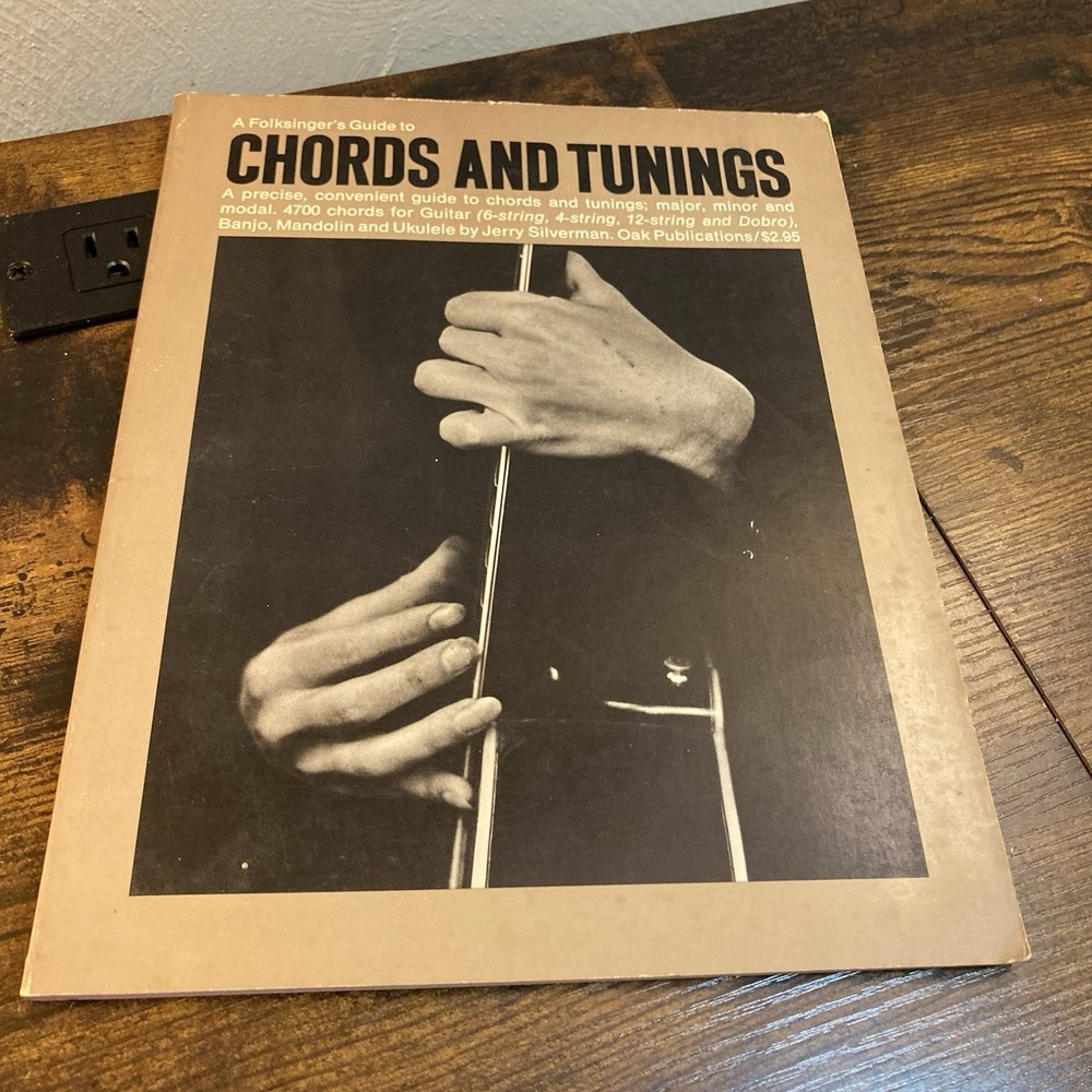 A Folksinger's Guide To Chords And Tunings‎ Sheet Music 1967 Song Book NY